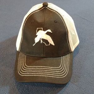 California Waterfowl Association Baseball Cap Trucker Hat Black Mesh Velcro Back